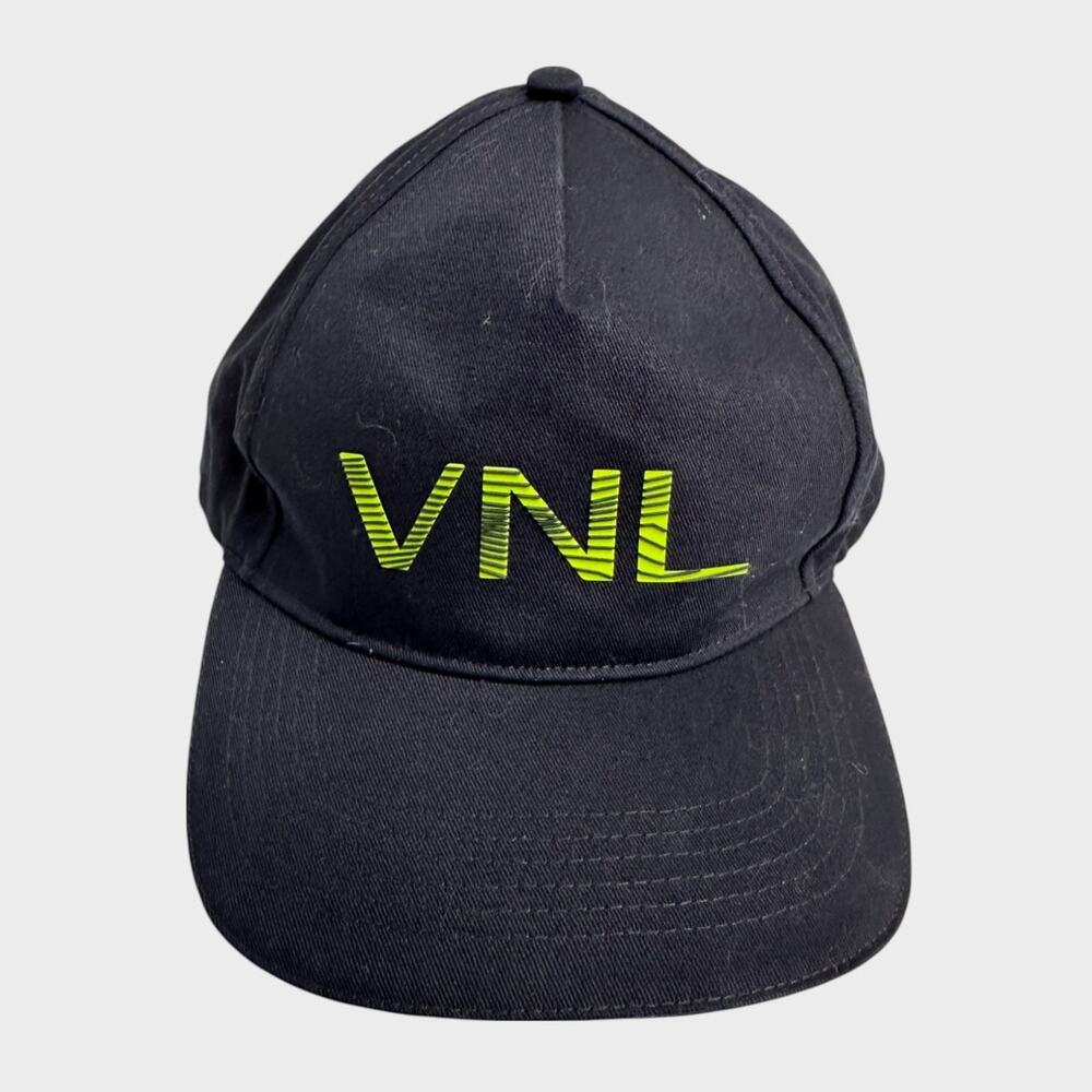 Volvo VNL Hat Dark Navy Blue Green Logo Strapback Cotton Truck Cap Long Haul